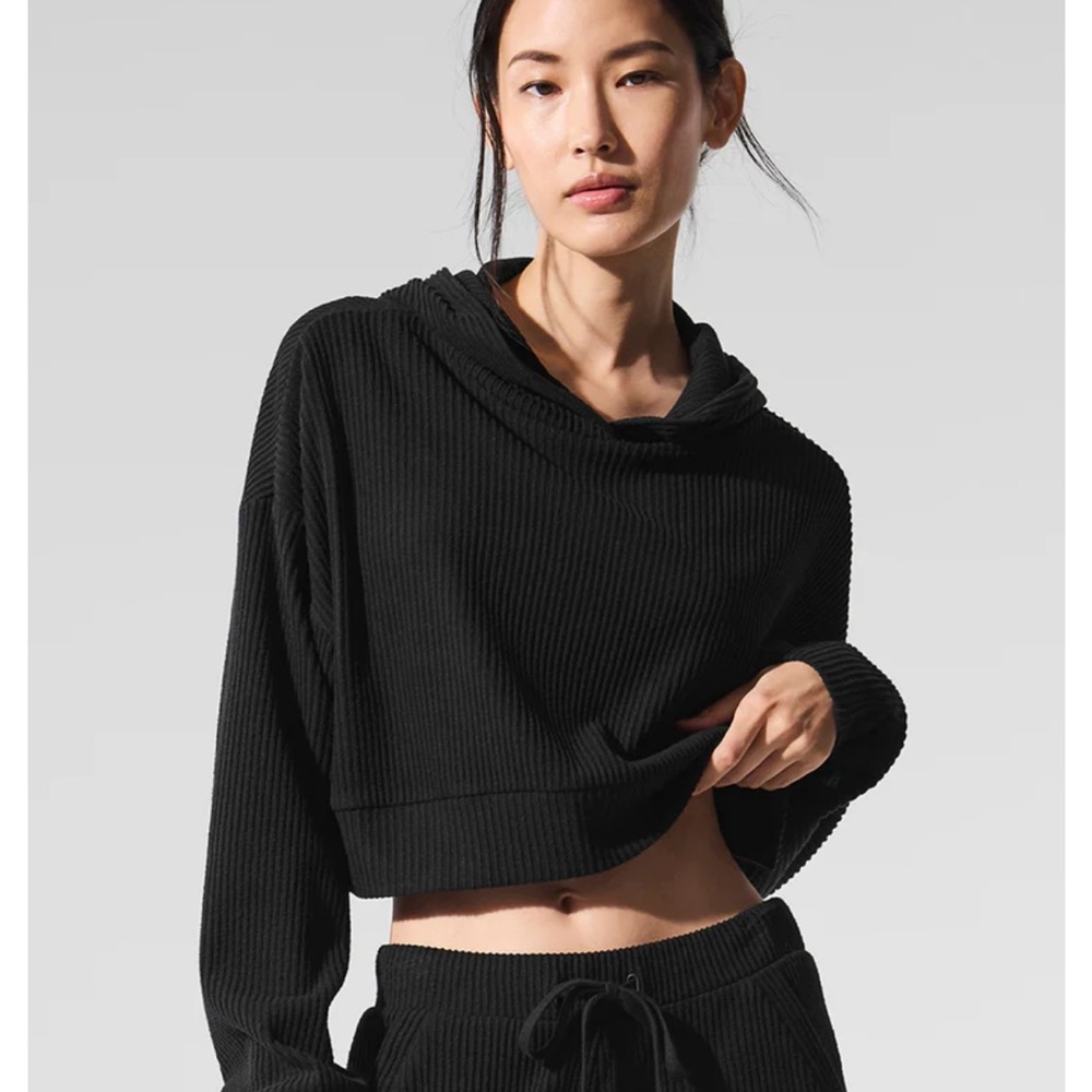 ALO Yoga Black Muse Hoodie